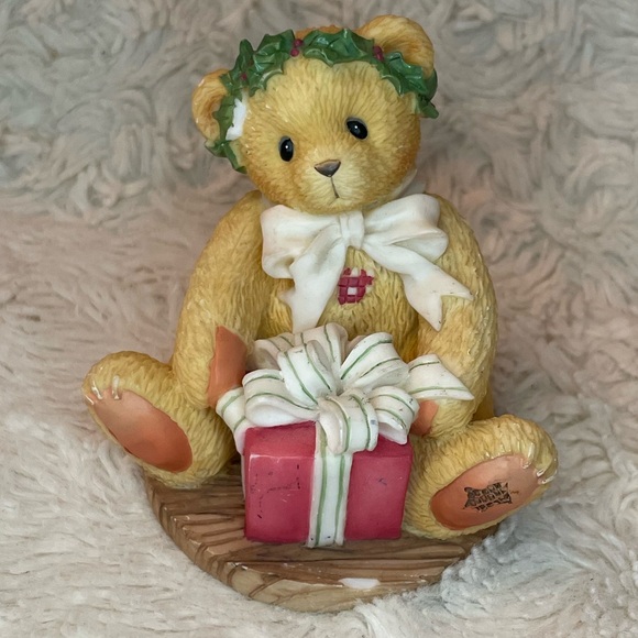 Cherished Teddies MARGY “I’m Wrapping up a Little Holiday Joy to Send Your Way” - Picture 1 of 5
